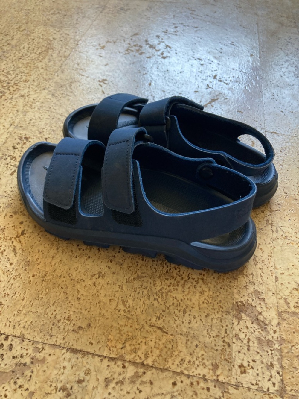 Navy Birkenstock Watershoes